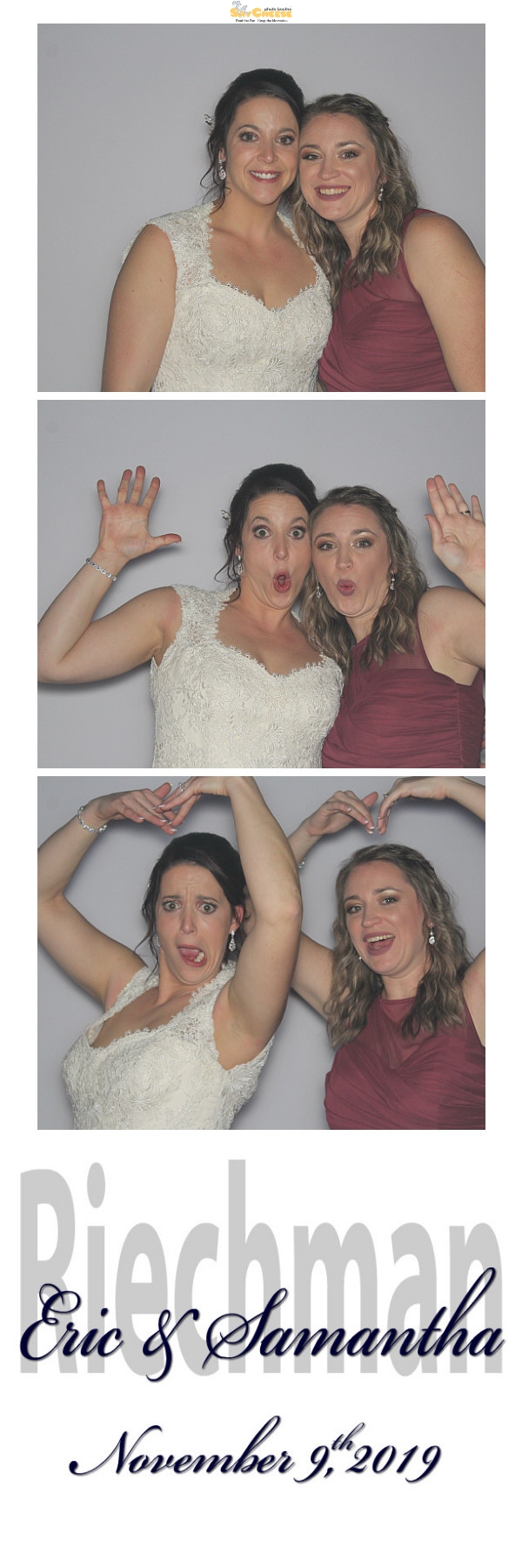 Huster / Riechman Wedding  | View more photos from the event at gallery.saycheesephotobooth.com/u/SayCheesePhotoBooth/Huster-Riechman-Wedding